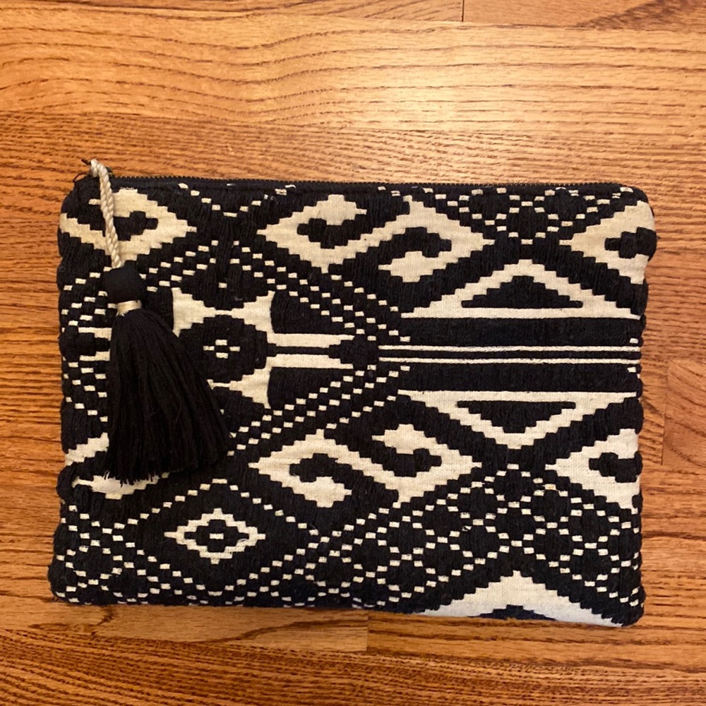 Black and White clutch